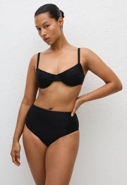 Balconette Top - Deep Black - Matteau